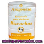 Harina Bizcochos, Aragonesa, Paquete 1 Kg