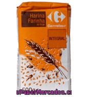 Harina De Trigo Integral Carrefour 500 G.