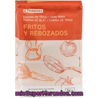 Harina De Trigo Para Fritos Eroski, Paquete 1 Kg