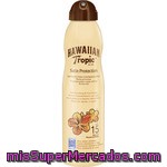 Hawaiian Tropic Satin Protection Bruma Solar Protectora Fp-15 Absorción Rápida Spray 220 Ml Muy Resistente Al Agua