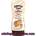Hawaiian Tropic Silk Hydration Loción Solar Protectora Hidratante Fp-10 Resistente Al Agua Frasco 180 Ml