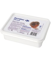 Helado De Chocolate Carrefour Discount 1 Kg.