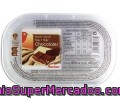 Helado De Chocolate Con Salsa Sabor Chocolate Y Trocitos De Chocolate Con Leche Y Blanco Auchan 460 Gramos