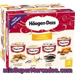 Helado De Vainilla Atraccion Haagen Dasz, Pack 4x91 Ml