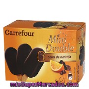 Helado Mini Bombon Chocolate Y Naranja Carrefour 6 Ud.