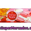 Helado Palo Hielo Fresa, Hacendado, Caja 10 U - 750 Cc