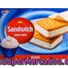 Helado Sandwich Nata, Hacendado, Caja 6 U - 600 Cc