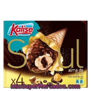 Helado Soul Ama De Oro Con Avellana Kalise 4 Ud.