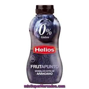 Helios Frutapunto Mermelada De Arándanos Sin Trozos Antigoteo Envase 350 G