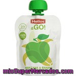 Helios Go! Manzana Y Plátano 100% Fruta Para Llevar Envase 90 G