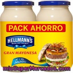 Hellmann's Mayonesa Pack 2 Frasco 450 Ml
