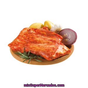 Hemosa Costillas Adobadas De Cerdo Envasadas Al Vacío 500 G