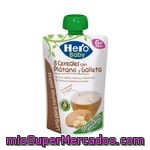 Hero Baby 8 Cereales Plátano Con Galleta 6meses