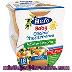 Hero Baby Cocina Mediterranea Potaje De Espinacas Pack 2x200 G Estuche 400 G