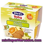 Hero Baby Fruta Tarrito Multifrutas Con Galleta Pack 4x100 G Estuche 400 G