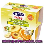 Hero Baby Fruta Tarrito Multifrutas Pack 4x100 G Estuche 400 G