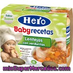 Hero Baby Lentejas Con Verduras Recetas Caseras 2x190g