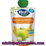 Hero Baby Manzana Y Plátano Sin Gluten Formato Bolsita Pouche 100 G