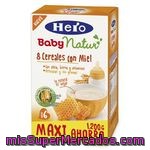 Hero Baby Natur Papilla 8 Cereales Con Miel 6 Meses 1200g