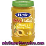 Hero Baby Natur Tarrito De Melocotón De La Huerta Y Plátano Envase 235 G