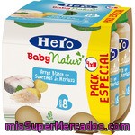 Hero Baby Natur Tarritos De Arroz Con Merluza Pack 4x235g Estuche 940 G