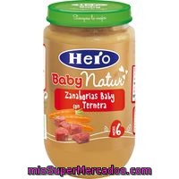 Hero Baby Natur Zanahorias Baby Con Ternera 6 Meses 250g