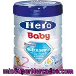 Hero Baby Nutrasense 2 Leche De Continuación +6 Meses Envase 800 G