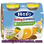 Hero Baby Zumitos De Frutas Variadas Pack 2 Botella 130 Ml