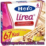 Hero Linea Barritas De Cereales Con Chocolate Blanco 6 Unidades Estuche 120 G