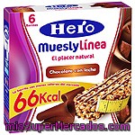Hero Muesly Linea Barritas De Cereales De Chocolate Con Leche Estuche 120 G