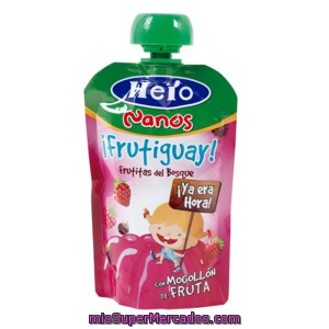 Hero Nanos Frutiguay Gelatina Sabor Frutitas Del Bosque Pouch 100 Gr