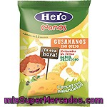 Hero Nanos Gusananos Con Queso 100% Naturales 12m+ Envase 15 G