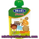 Hero Nanos Naranja Plátano Y Galleta Puré Para Beber Formato Bolsita Pouche 100 G