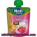 Hero Nanos Petit Postre De Fresa Y Queso Fresco Formato Bolsita Pouche 80 G