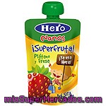Hero Nanos Superfruta Plátano Y Fresa Puré Para Beber Formato Bolsita Pouche 100 G