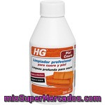 Hg Limpiador Profesional Para Cuero Y Piel Botella 250 Ml Suave Y Efectivo