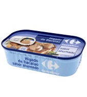 Hígado De Bacalao Sabor Ahumado Carrefour 121 G,