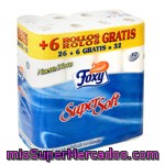 Higienico Foxy Super Soft, Paquete 26+6 Rollos