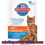 Hill's Science Plan Adult Bocaditos En Salsa Para Gatos Con Pescado Azul Bolsa 85 G