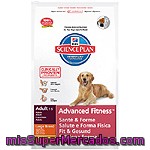 Hill's Science Plan Adult Large Breed Advanced Fitness En Plena Forma Alimento Especial Con Pollo Para Perro Grande Bolsa 12 Kg