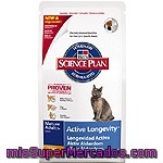 Hill's Science Plan Mature Adult Active Longevity Alimento Especial Para Gatos +7 Años Con Pollo Para Una Longevidad Activa Bolsa 2 Kg