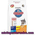 Hill's Science Plan Mature Adult Mini Light Alimento Especial Para Perros De + 7 Años De Raza Mini Con Pollo Bajo En Grasa Bolsa 2,5 Kg