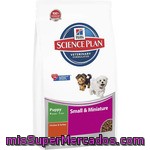 Hill's Science Plan Puppy Small & Miniature Alimento Especial Para El Desarrollo Sano De Los Cachorros Envase 3 Kg