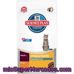 Hill's Science Plan Sterilised Cat Urinary Alimento Especial Para Gatos Esterilizados Con Pollo Para Control Urinario Bolsa 1,5 G
