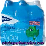 Hipercor Agua Mineral Natural De Mineralización Muy Débil Pack 6 Botellas 33 Cl