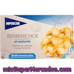 Hipercor Berberechos De Las Rías Gallegas Al Natural 30-40 Piezas Lata 63 G Neto Escurrido