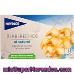 Hipercor Berberechos De Las Rías Gallegas Al Natural 50-60 Piezas Lata 63 G Neto Escurrido