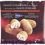 Hipercor Croqueta Tradicional De Estofado De Cocido Con Jamón Serrano Bolsa 500 G