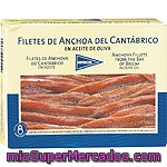 Hipercor Filetes De Anchoa Del Cantábrico En Aceite De Oliva Lata 53 G Neto Escurrido