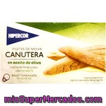 Hipercor Filetes De Melva Canutera En Aceite De Oliva Lata 85 G Neto Escurrido